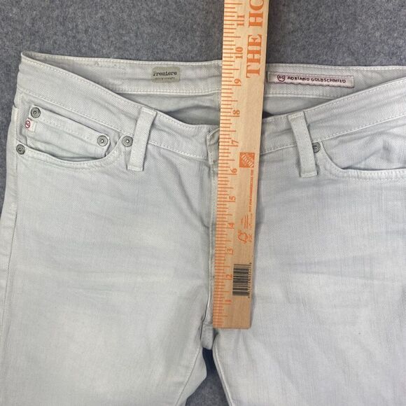 AG Adriano Goldschmied The Premiere Skinny Straight Jeans Size 28R Denim - Picture 10 of 15